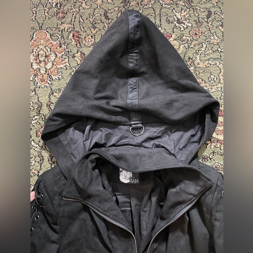 Punk Rave Gothic Fitted Coat - Picture 4 of 7
